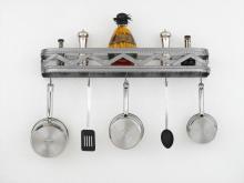 Hi-Lite MFG Co. H-60-46Y-B-BK01 W/CI - Wall Rack With Copper Insert